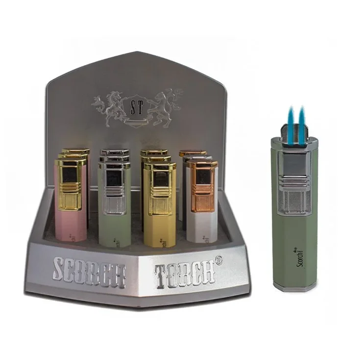 Scorch Torch – Auto Open Dual Torch Lighter