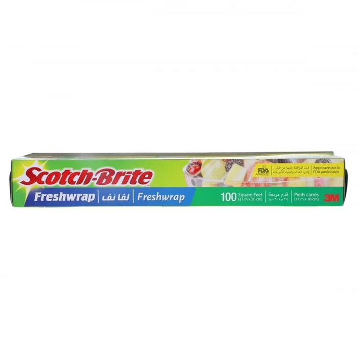 SCOTCH BRITE FRESH WRAP CLING FILM 100 SQ.FT
