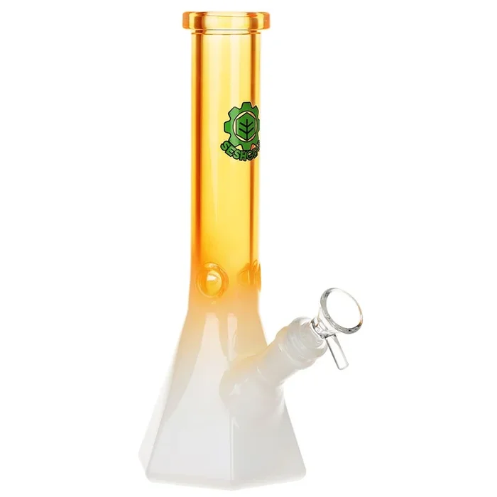 SeshGear Prismatic Bliss Ombre Glass Water Pipe | 10″ | 14mm F