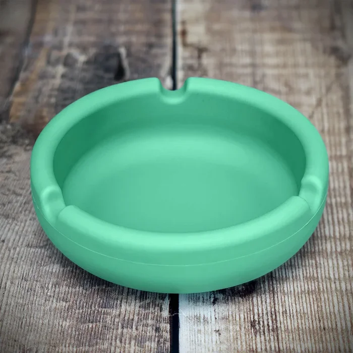 Silicone Cigarette Ashtray – Green