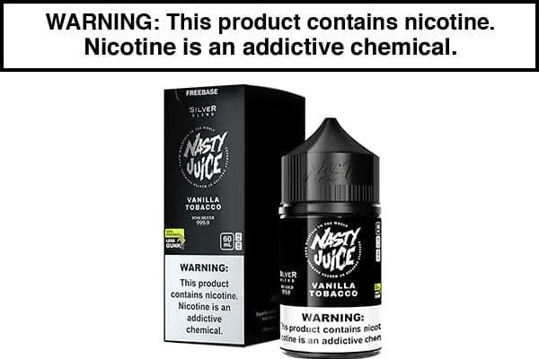 SILVER BLEND BY NASTY JUICE 60ML
