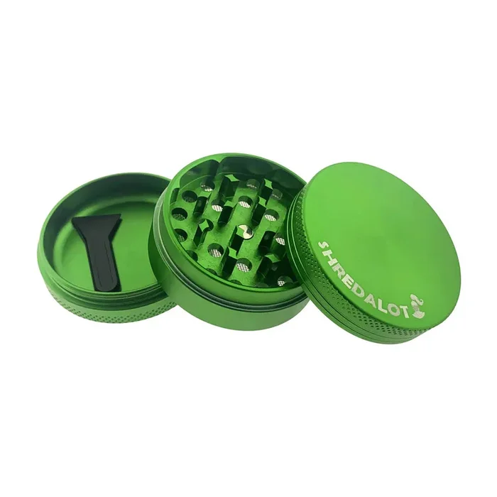 Sir Shredalot 3 Piece Metal Herb Grinder – 50mm