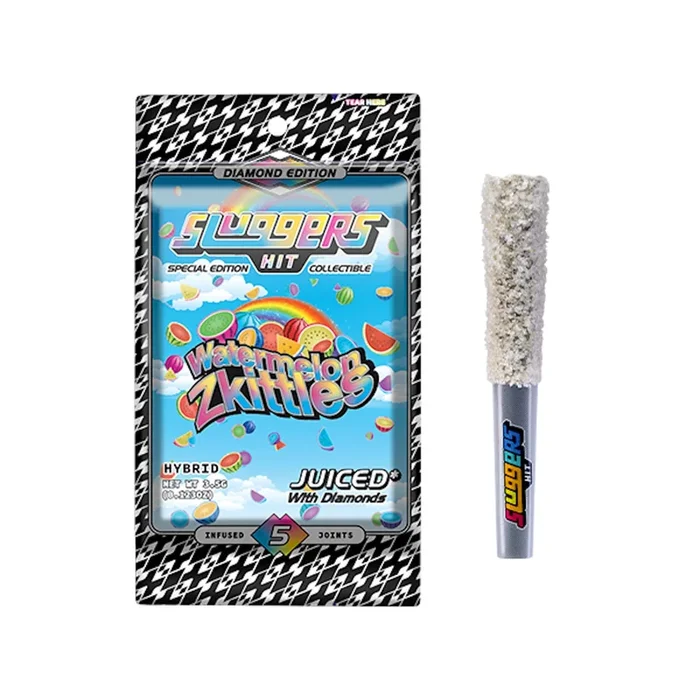 Sluggers Hit Juiced Special Edition THC-A Pre Rolls – 3.5g (5ct)