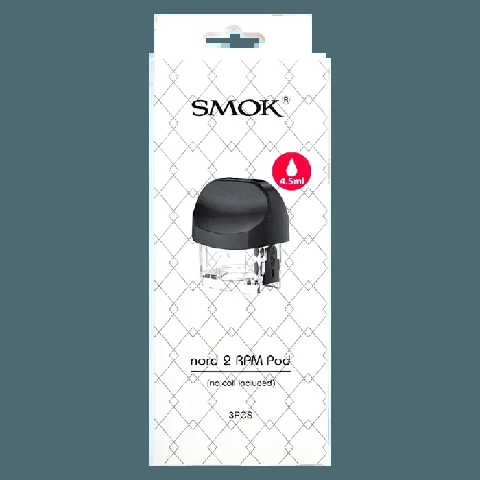 SMOK Nord RPM 2 Replacement Pods w/ No Coils (3 Pack)