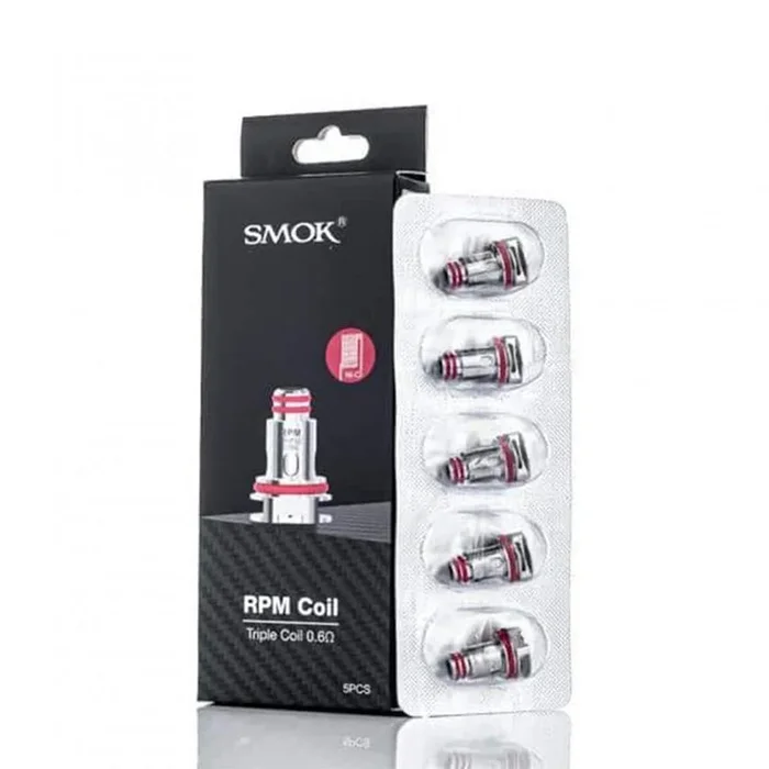 Smok RPM Triple Coil 0.6 Ohm Replacement Coil – Pack Of 5