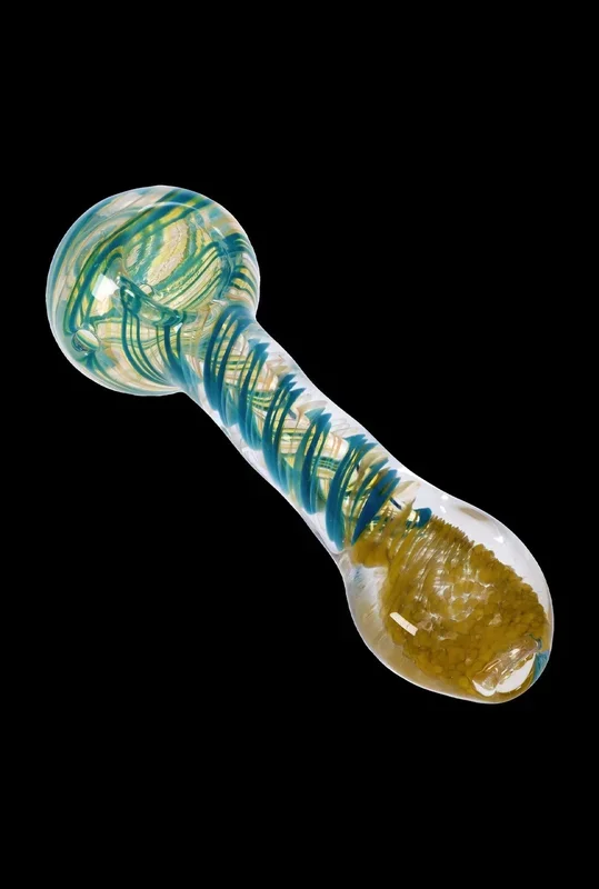 Smoke Cartel Color Twisting Spoon Pipe – 3 in.