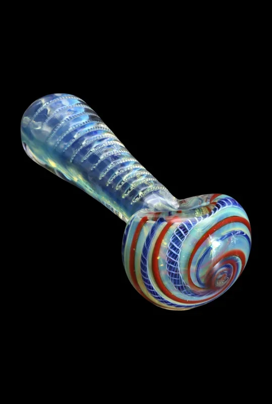 Smoke Cartel Engraved Fumed Spoon Pipe – 3 in.