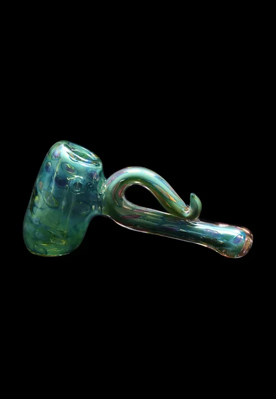 Smoke Cartel Gold Fume Bubble Trap Hammer Bubbler – 6 in.