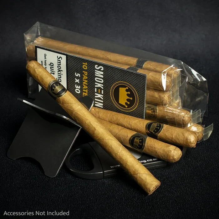 Smoke-King New World Nicaraguan Panatella Cigars – Pack of 10