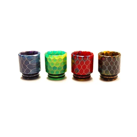 Snake Skin Resin Wide Bore Drip Tip – Swirl (For SMOK TFV8 & TFV12)
