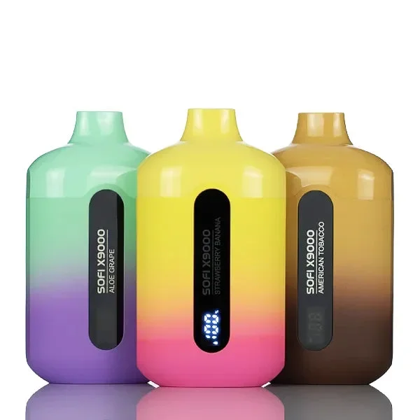 SOFI X9000 9000 Puffs Dual Mesh Disposable Vape – 18ml