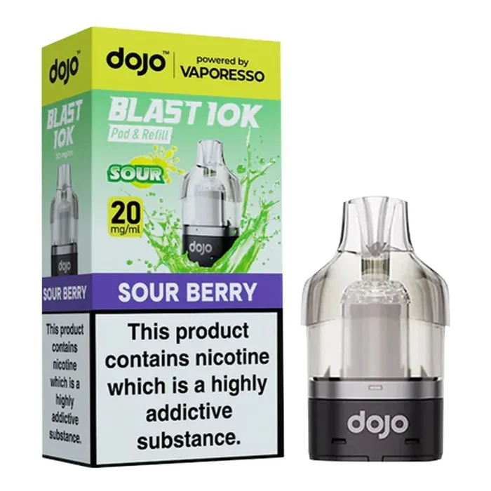 Sour Berry Dojo Blast 10K Pre-filled Pod by Vaporesso