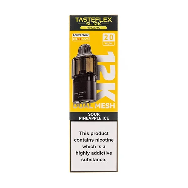 Sour Pineapple Ice Tasteflex SL 12K Prefilled Pod + Refill by OXVA