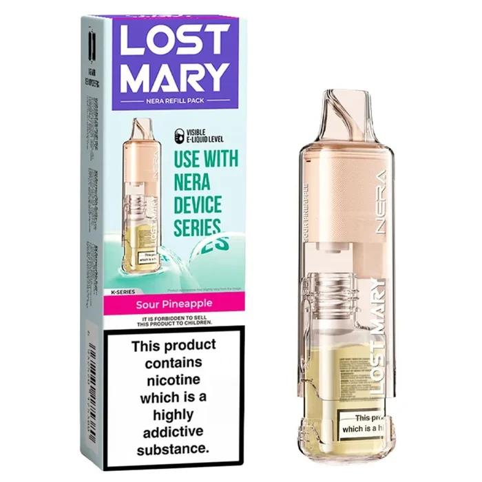 Sour Pineapple Nera 30K Pureview Pre-filled Pod by Lost Mary
