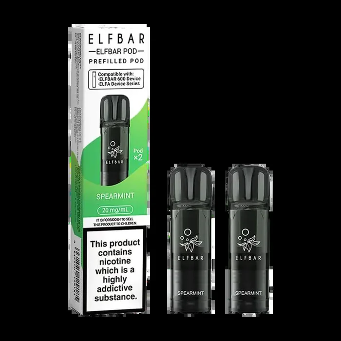 Spearmint Elfbar 600 Pods