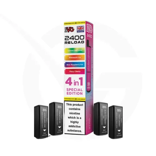 Special Edition 4-in-1 Prefilled Pods By IVG 2400 Reload