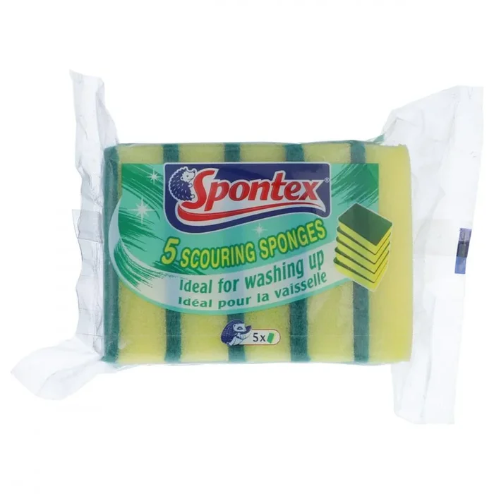 SPONTEX 5 SCOURING SPONGE