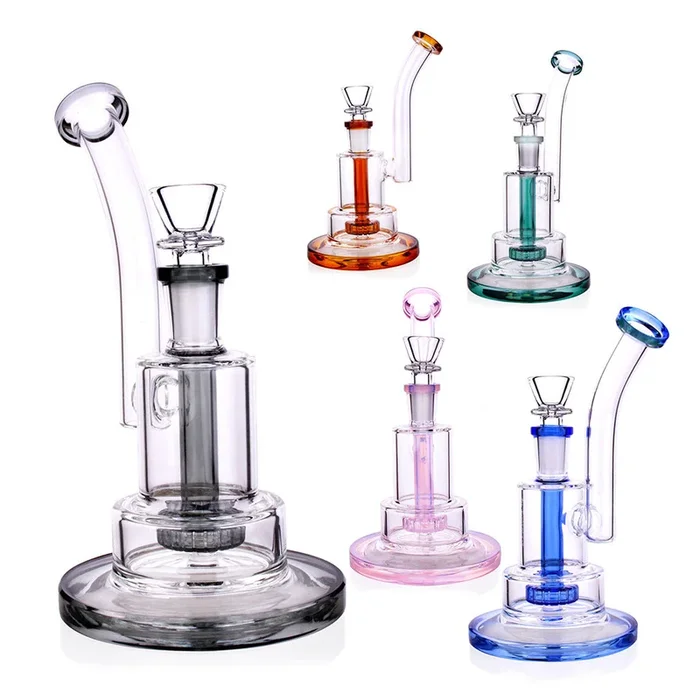 STACKED CHAMBER SHOWERHEAD PERC BONG