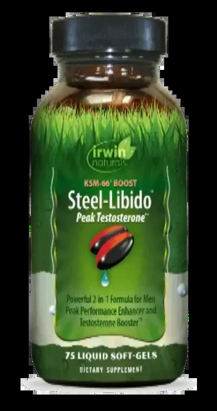 Steel-Libido Peak Testosterone 75 Liquid Soft-Gels