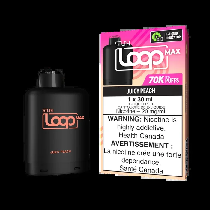 STLTH LOOP MAX Pod Pack – Juicy Peach