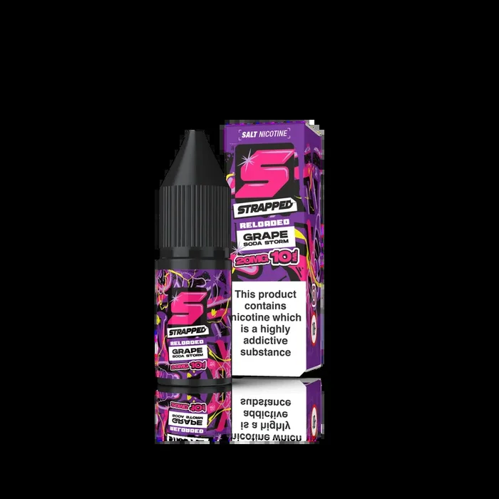 Strapped Reloaded – Grape Soda Storm 10ml 10mg