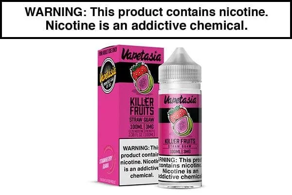 STRAW GUAW BY VAPETASIA KILLER FRUITS 100ML