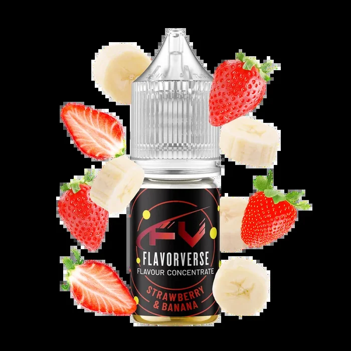 Strawberry and Banana Flavour Concentrate by FlavorVerse – 10ml & 50ml