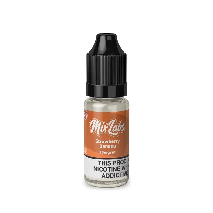 Strawberry Banana Nic Salt by Mix Labs. – 10ml