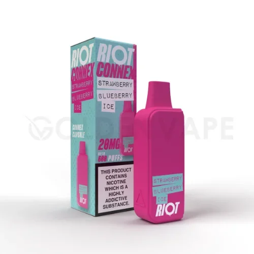 Strawberry Blueberry Ice Connex Prefilled Pods by Riot Squad