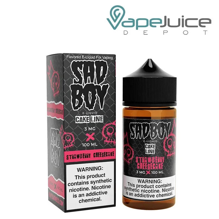 Strawberry Cheesecake SadBoy TFN eLiquid 100ml