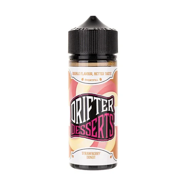 Strawberry Donut 100ml (50/50) Shortfill E-Liquid by Drifter Desserts