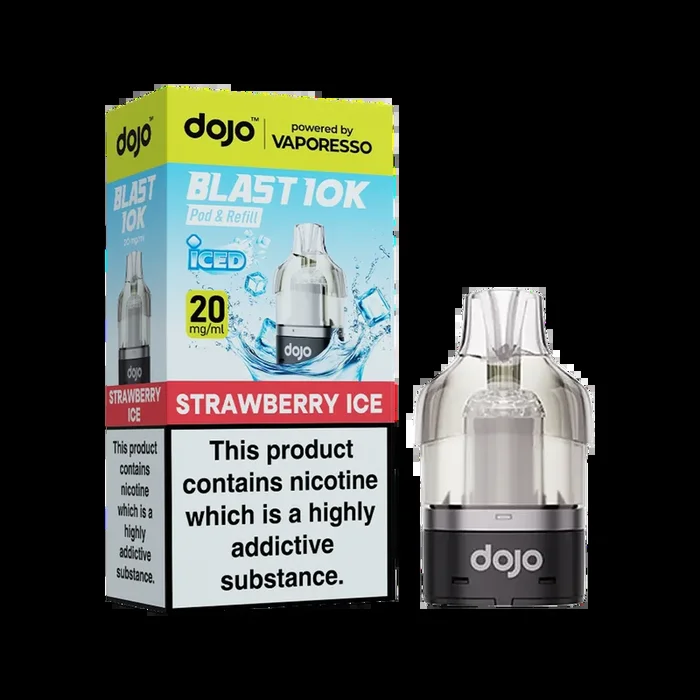 Strawberry Ice Dojo Blast 10K Refill Pack