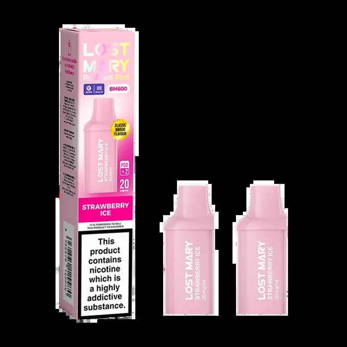 Strawberry Ice Lost Mary BM600 Pods