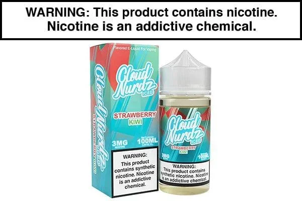 STRAWBERRY KIWI ICED BY CLOUD NURDZ TFN 100ML