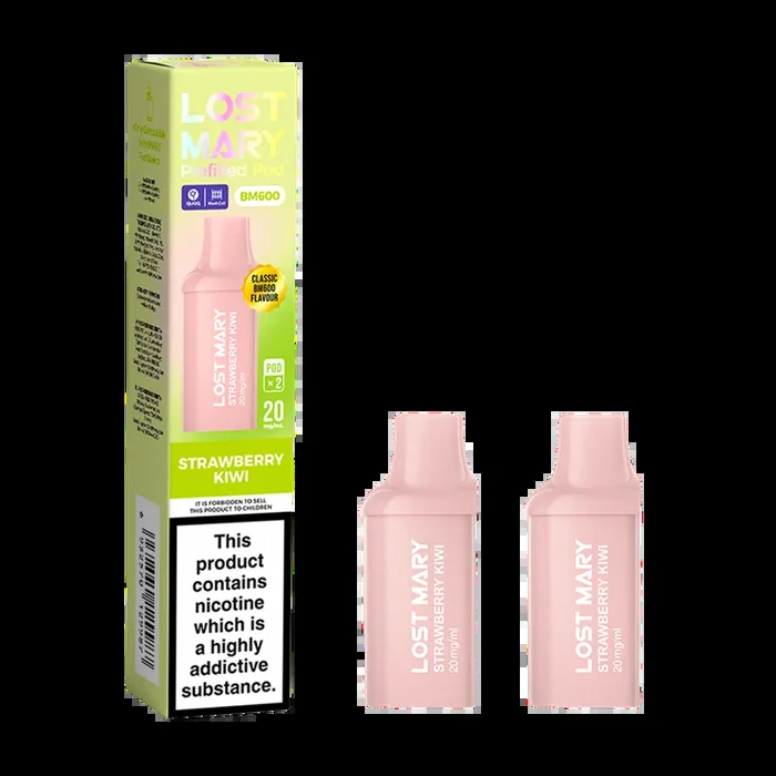 Strawberry Kiwi Lost Mary BM600 Pods
