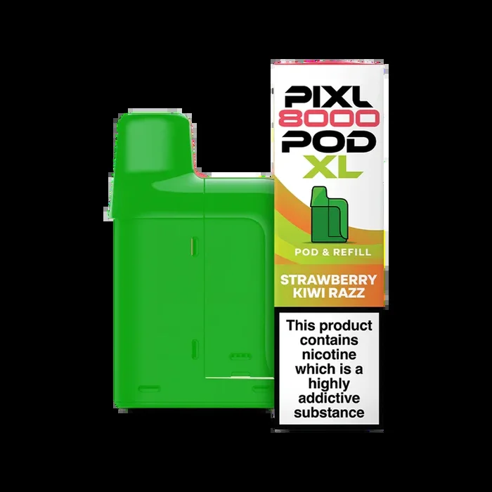 Strawberry Kiwi Razz Pixl 8000 Refill Pack