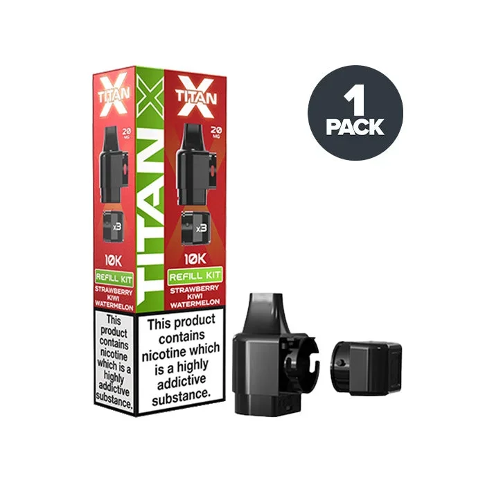 Strawberry Kiwi Watermelon Titan X Prefilled Pods