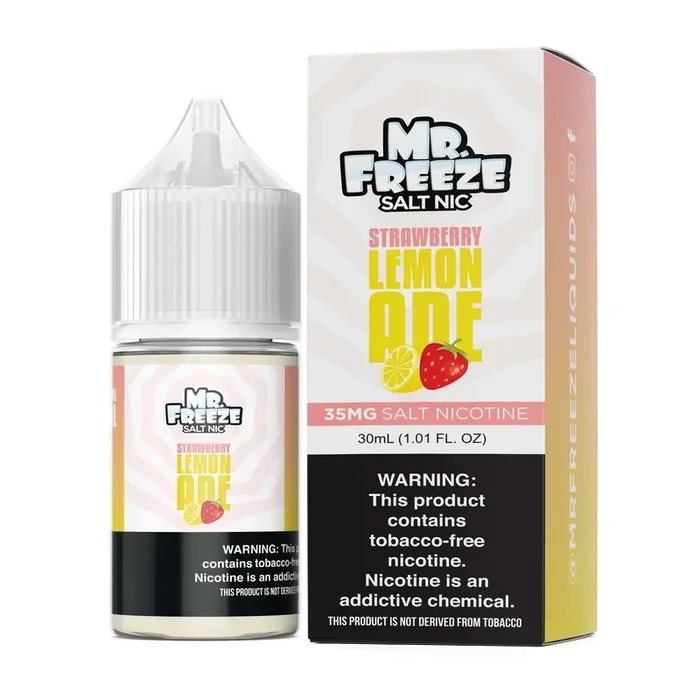 Strawberry Lemonade by Mr. Freeze Tobacco – Free Nicotine Salt Series | 30mL