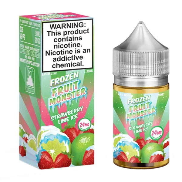 Strawberry Lime Ice by Frozen Fruit Monster Salt Series 30mL