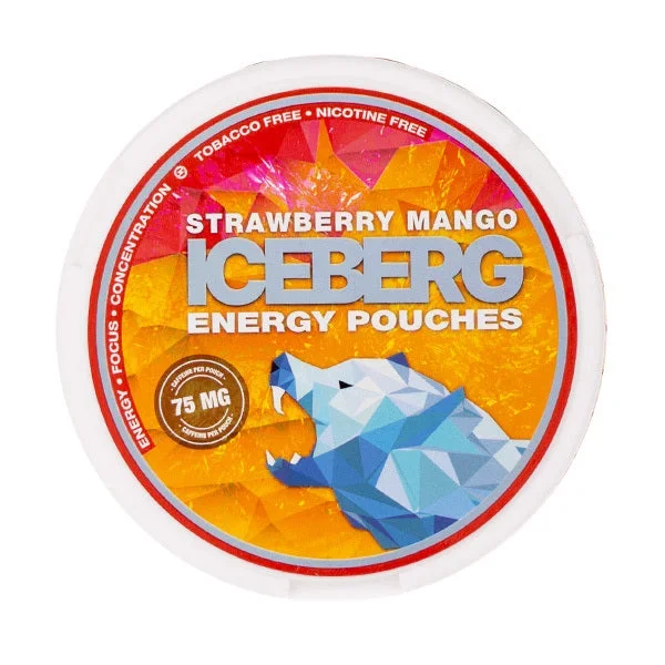 Strawberry Mango Energy Pouches by Iceberg
