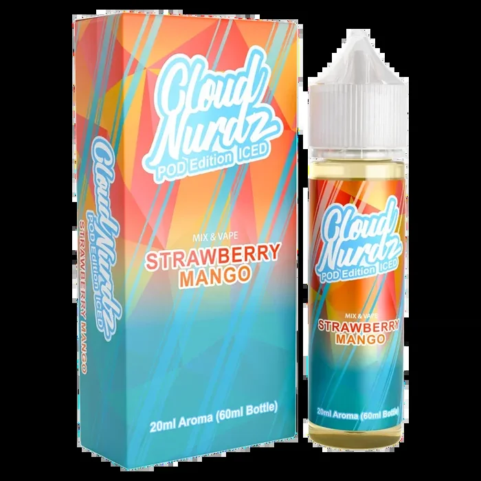 Strawberry Mango Ice 20ml/60ml Longfill – Cloud Nurdz