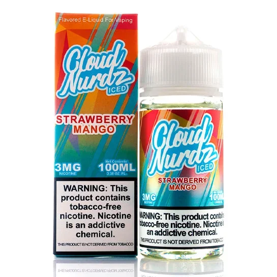 Strawberry Mango Iced – Cloud Nurdz E-Juice (100 ml)