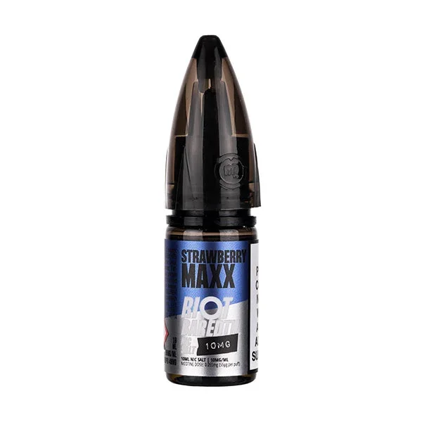 Strawberry Maxx Nic Salt by Riot Squad Bar Edtn