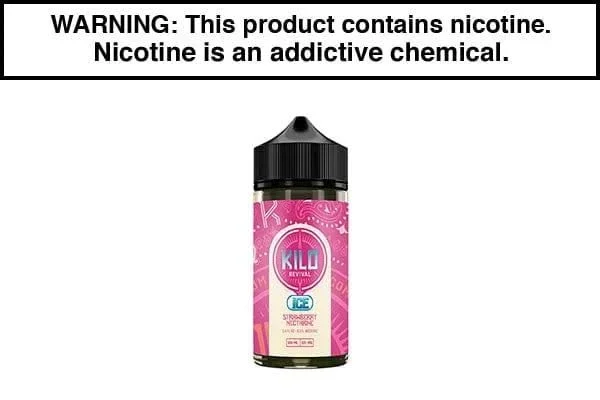 STRAWBERRY NECTARINE ICE BY KILO REVIVAL 100ML