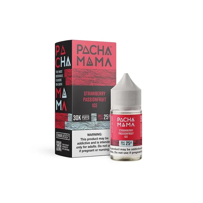 Strawberry Passionfruit Ice by PACHAMAMA Salts 30mL