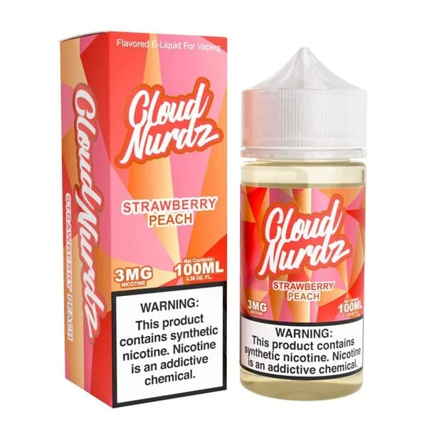 Strawberry Peach Cloud Nurdz TFN 100mL