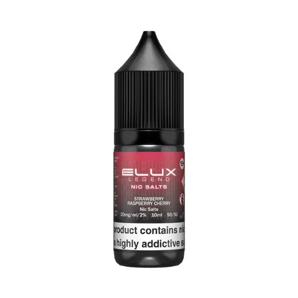Strawberry Raspberry Cherry Nic Salt by Elux. – 10ml