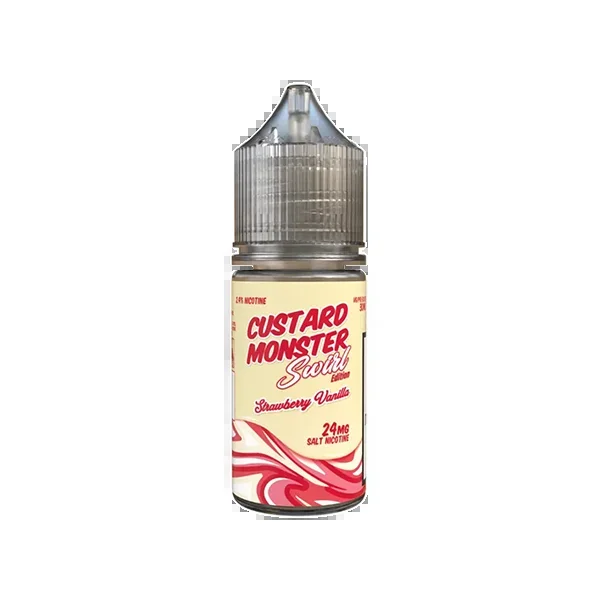 Strawberry Vanilla Custard Monster Salt Vape Juice