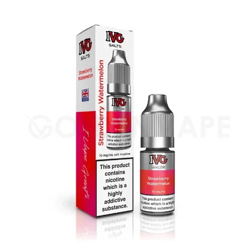 Strawberry Watermelon 10ml Nic Salt E-Liquid By IVG