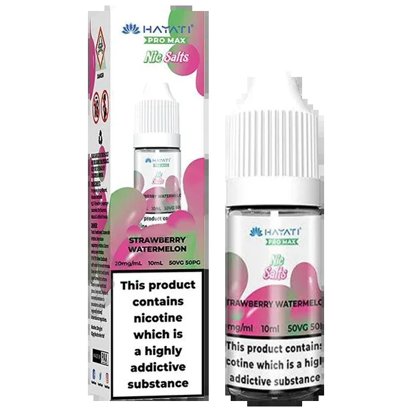 Strawberry Watermelon Nic Salt by Hayati Pro Max 10ml